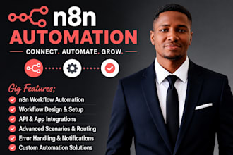 setup n8n automation, n8n ai agent, n8n ai automation or n8n workflow automation
