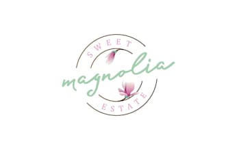 make monogram wedding events venue brand logo