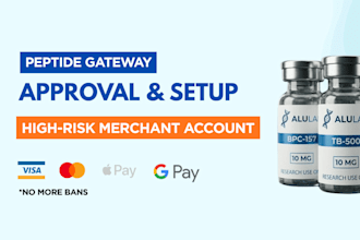 build ruo peptide website with payment gateway