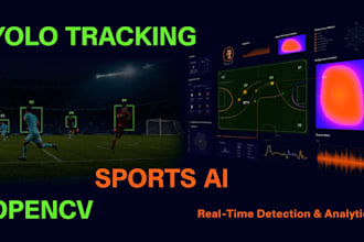develop sports ai, yolo tracking, and opencv sports analysis systems
