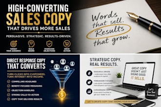 write compelling direct response sales copy