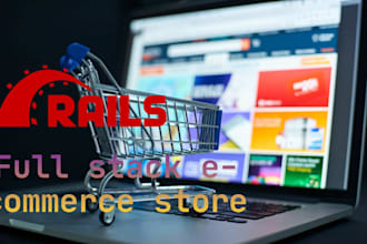 make a custom full stack e commerce store on rails