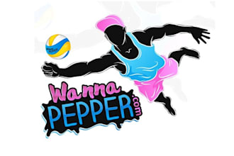 design progression volleyball club blog logo