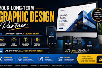 be your expert graphic designer for b2b branding and marketing