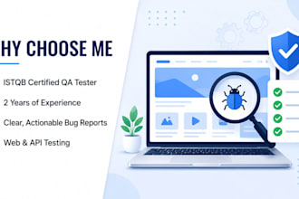 manually test your web app for bugs