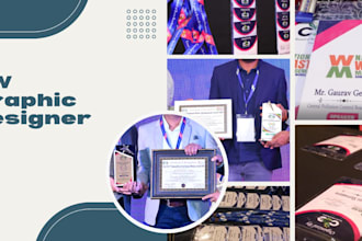 design professional certificates,awards,badges and lanyards