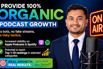 do organic podcast marketing and podcast promotion to get downloads