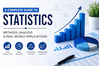 write statistics regression analysis and blog posts