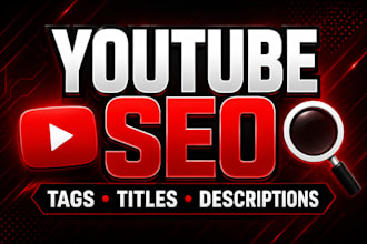 generate SEO tags and hashtags for your youtube videos