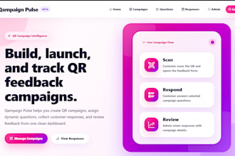 develop a complete website for your company