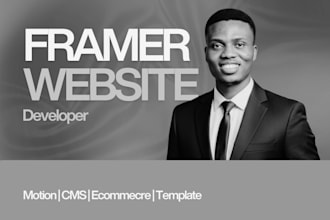 build a framer website