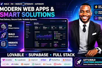 build lovable webapp fix lovable app error migrate lovable website to supabase