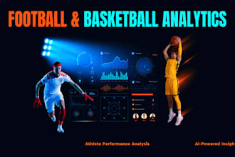 build football analytics, basketball analytics, and athlete performance analysis