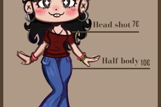 create cute anime chibi pfp