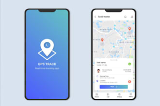 develop gps family safety app remote work tracking app vehicle tracking app