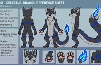 furry ref sheet furry pfp furry character nsfw furry anthro oc character
