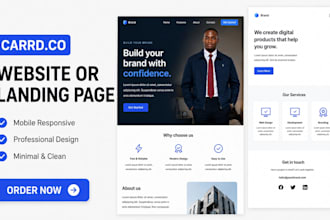 design carrd website, carrd landing page carrd website redesign carrd website