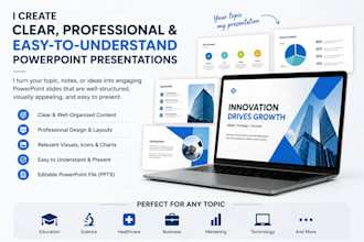 design engaging powerpoint slides for any topic