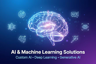 build custom ai, machine learning, nlp, computer vision, and gen ai