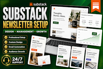 setup and manage your substack newsletter