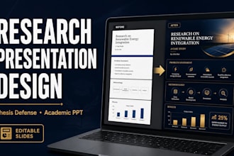 design your research presentation slides in 24 hours