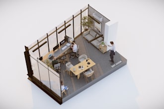 create 2d and 3d floor plan design
