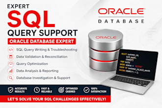 write, troubleshoot and optimize sql queries