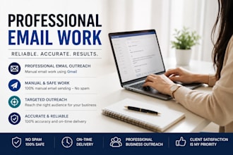 do targeted email outreach and bulk email sending for your business
