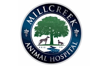 design veterinary hospital clinic brand logo