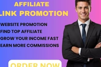 promote effective affiliate link promotion and affiliate marketing for sales