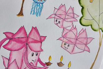 paint your ideas on canvas or printable digital form