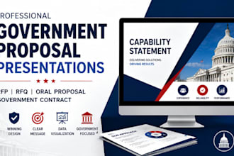 design federal rfp, rfq, oral proposal government contract presentations