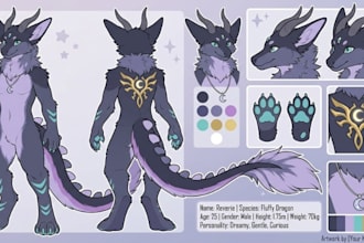 draw furry ref sheet furry reference sheet fursona ref sheet furry nsfw