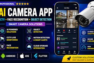build ai camera app cctv object face recognition detection smart camera app