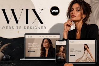 build wix modelling website wix beauty wix creative website wix fashion website