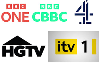 play, promote your business ads, commercial, music video on english TV in UK
