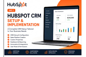 set up and optimize your hubspot CRM professionally