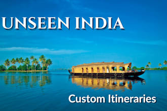 design a custom offbeat unseen india travel itinerary