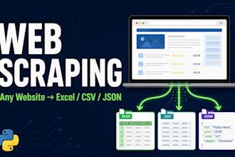 fare web scraping ed estrazione dati da qualsiasi sito con python