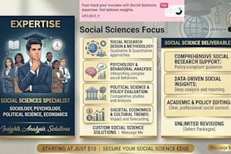 provide research support, data analysis, and thesis assistance