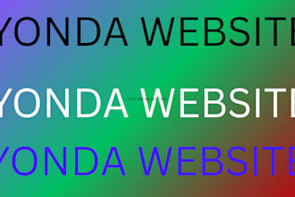 design and redesign your yonda website