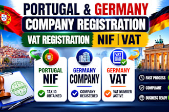 do portugal germany company registration vat nif