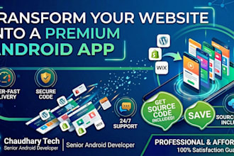 convert your website into a professional android app