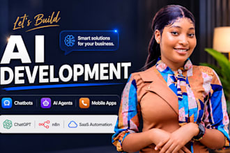 build ai website ai chatbot ai mobile app app development ai software