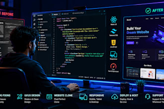 do frontend web development using HTML CSS bootstrap and javascript