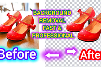 do professional background removal and image cutout
