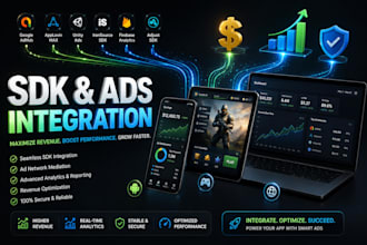 do ads, sdk integration for web app, games, android app