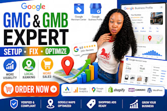 setup optimize manage gmb hvac gmc google maps SEO for companies and businesses