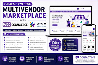 build wcfm marketplace website wcfm multivendor expert