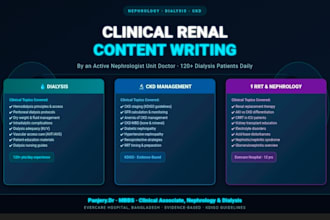 write clinical content on ckd,esrd,renal replacement therapy